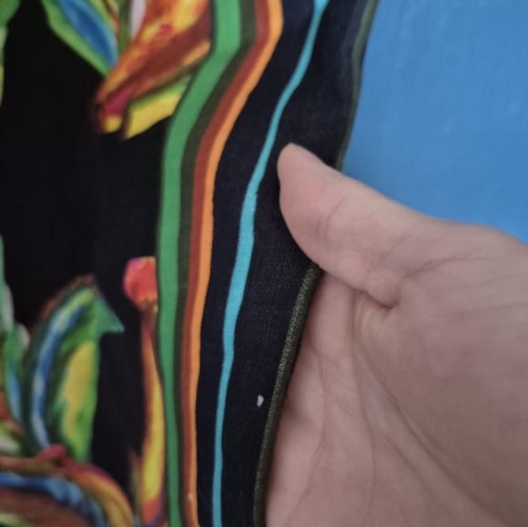 610🦃🎄 NWT farm rio preta banana linen blazer and pants set - Picture 11 of 13